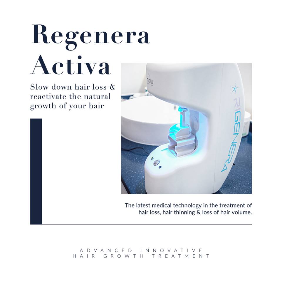 Rgenera Activa to help slow down hair loss