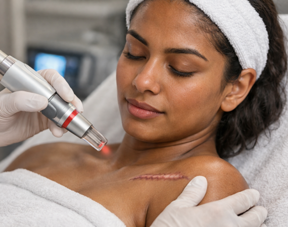 Fitzpatrick Skin Type IV-V Considerations in Scar Treatment