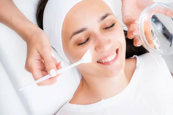 applyig chemial treatment